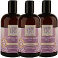 Aromaland Lavender 12-ounce Body Oils (Pack of 3)