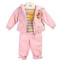 Disney's Winnie the Pooh Infant Girl's 3-piece Pants Set