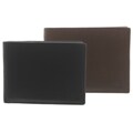 Joseph Abboud Mens Bi-fold Leather Passcase Wallet