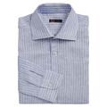 Hart Schaffner Marx Men's Striped Linen Shirt