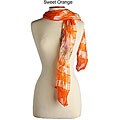 Mystic Clothing Chiffon Wrap Neck Scarf