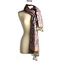 Mystic Clothing Pashmina Style Paisley Wrap Neck Scarf
