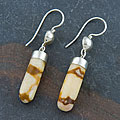 Sterling Silver 'Sponge Coral' Earrings (Thailand)