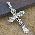 Sterling Silver Cross Pendant (Thailand)