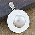 Sterling Silver Freshwater Pearl Pendant (Thailand)