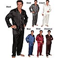 Mystic Clothing Men's 2-piece Satin Pajama Set