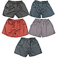 Mystic Clothing Men's Satin Boxer Shorts (Pack of 5)