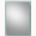 Frameless Etch Border Mirror