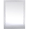 Frameless Checkmate Wall Mirror