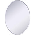 Frameless Oval Beveled Mirror