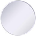 Frameless Round Beveled Mirror