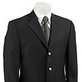 Joseph Abboud Men's Navy Tonal Stripe Wool Suit