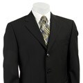 Joseph Abboud Men's Black Wool Suit