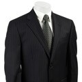 Joseph Abboud Men's Navy Pinstripe Wool Suit