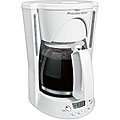 Proctor Silex 12-cup White Coffee Maker