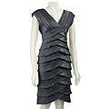 Adrianna Papell Women's Sleeveless Tiered Dress
