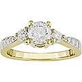 14k Gold 1ct TDW Diamond Engagement Ring (H-I-J, I1-I2)