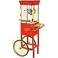 Red Old-fashioned Popcorn Cart