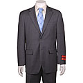 Mantoni Men's 2-button Non-pleated Wool Suit