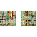 Bellows 'Written Page' Gallery Wrapped Art Set