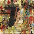 Sara Abbott 'Out of Town I' Giclee Canvas Art