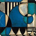 DeRosier 'Cordial II' Giclee Canvas Art
