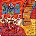 Cecile Broz 'Peaceful Retreat IV' Giclee Canvas Art