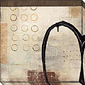 Sara Abbott 'Third Dimension I' Giclee Canvas Art