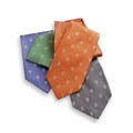 Hickey Freeman Paisley Foulard Tie