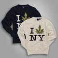 Hickey Men's 'I Hemp NY' Cashmere Sweater