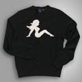 Hickey Men's Mudflap Girl Cashmere Sweater