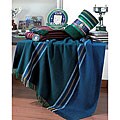 Italian-made Oversized Rugby Striped Throw