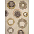 Hand-tufted Lilly Wool Rug (5' x 8')