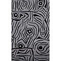Hand-tufted Lilly Wool Rug (5' x 8')