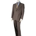 Austin Reed Men's London Brown Windowpane Suit