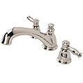 Fontaine Cape Cod Roman Brushed Chrome Tub Faucet