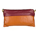 Prada Orange and Purple Contrast Shoulder Bag