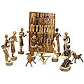 Kenyan Nativity Set (Kenya)