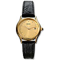 Seiko Women's Black Strap Quartz Watch