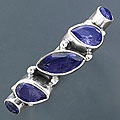 Sterling Silver Multi-gemstone Ring (India)