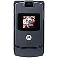 Motorola Gun Metal Grey RAZR V3 Quadband Unlocked Cell Phone