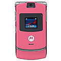 Motorola Satin Pink RAZR V3 GSM Unlocked Cell Phone (Refurbished)