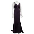 JS Boutique Women's Beaded Matte Jersey Dress