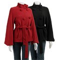 Citrine Women's Double-breasted Wool Coat
