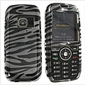 Clip-on Cear Zebra Print Case for LG Rumor LX260