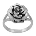 Sterling Silver 'Rose Poison' Ring