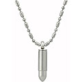 Stainless Steel Bullet-shape Pendant