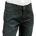 Caffeine Men's Sandblasted Midtown Straight Jeans