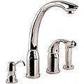 Fontaine Modern Kitchen High Arc Faucet with Spray
