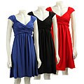 Suzi Chin for Maggy Boutique Women's Ruched Dress